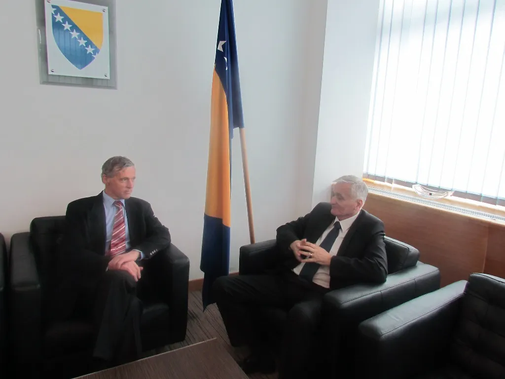 Министар Шпирић примио амбасадора Словеније у БиХ 