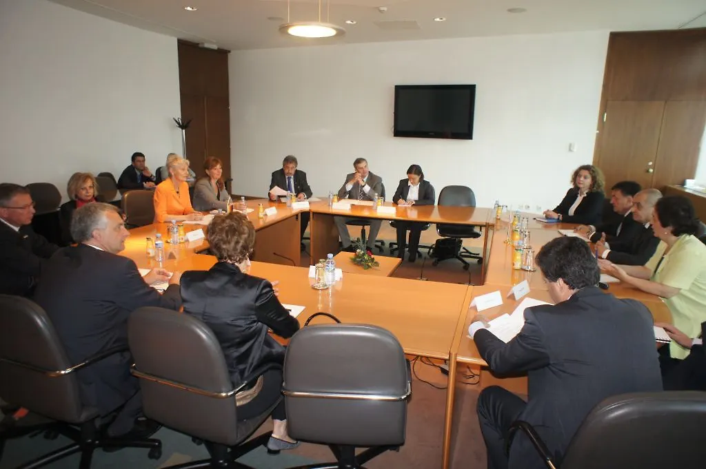 Chairman of Council of Ministers of BIH Talks 
with German Bundestag Representatives
