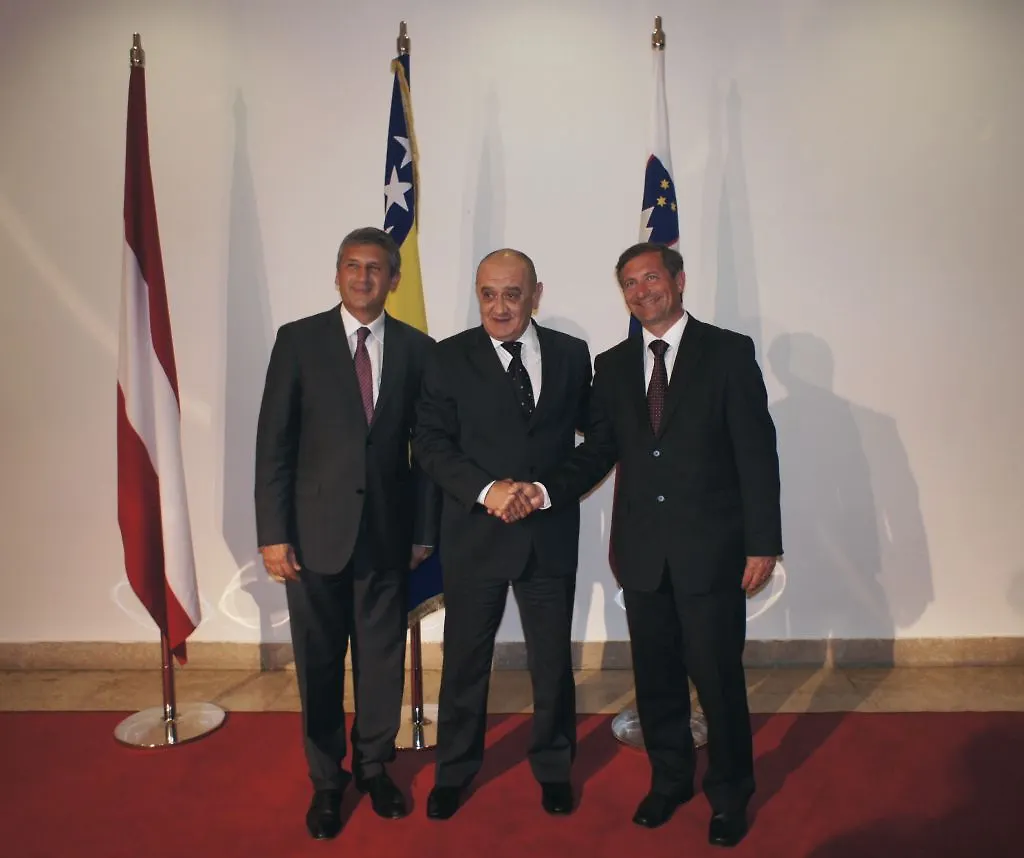 Bevanda Talks with Austrian and Slovenian Ministers