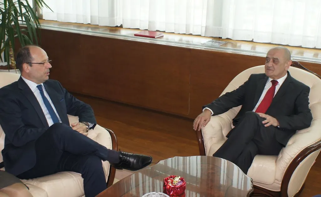 Chairman of Council of Ministers of BIH Vjekoslav Bevanda and Newly-Appointed Head of Mission of BIH in Brussels Igor Davidović: Exchange of Information and Dialogue Important for BIH Advancing towards EU