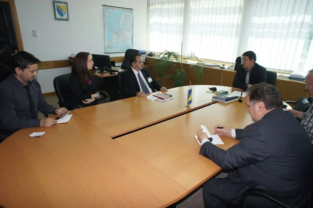 Minister Hadžić Talks with BIH Flight Controllers Association