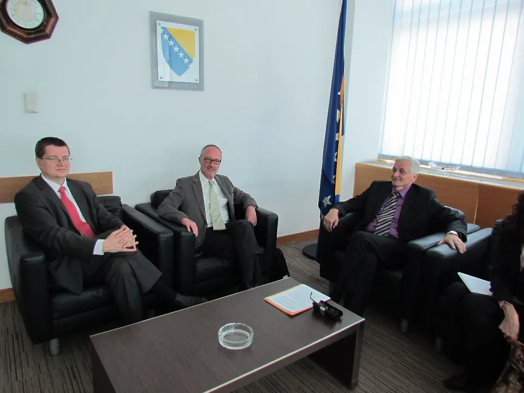 Minister Špirić Receives EBRD Director for BIH