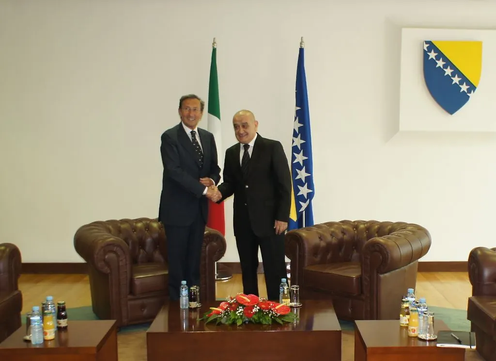 Bevanda – Fini Meeting: to Foster Economic and Cultural Relations 
between BIH and Italy
