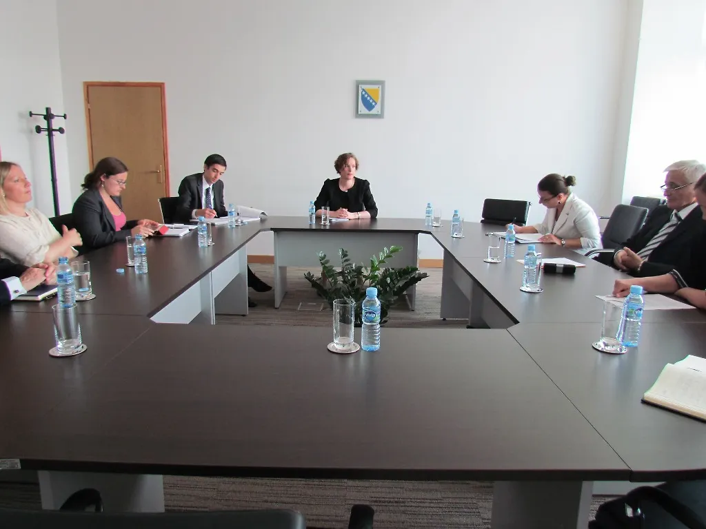 Minister Špirić Talks with Representative of OSCE Chair