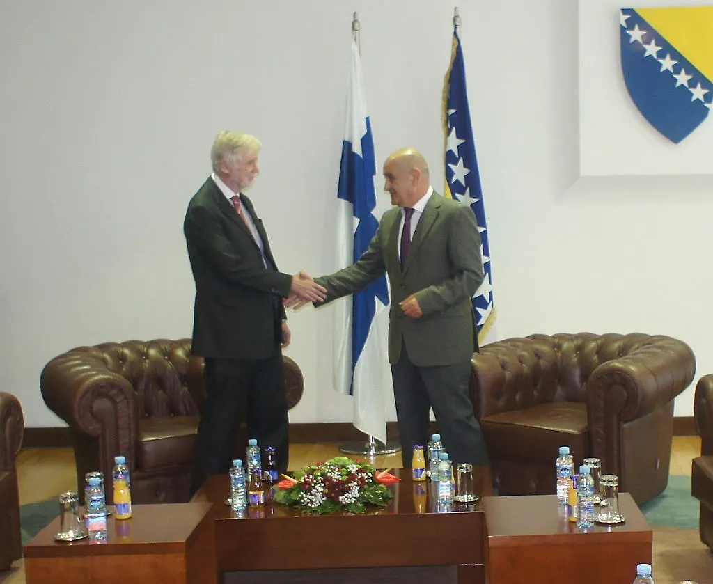 Bevanda - Tuomioja: Finland Supports European Integrations of BIH