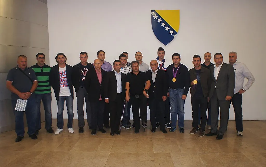 Chairman of Council of Ministers of BIH Vjekoslav Bevanda Receives BIH National Selection in Sitting Volleyball: Thank You for Making Us Proud!