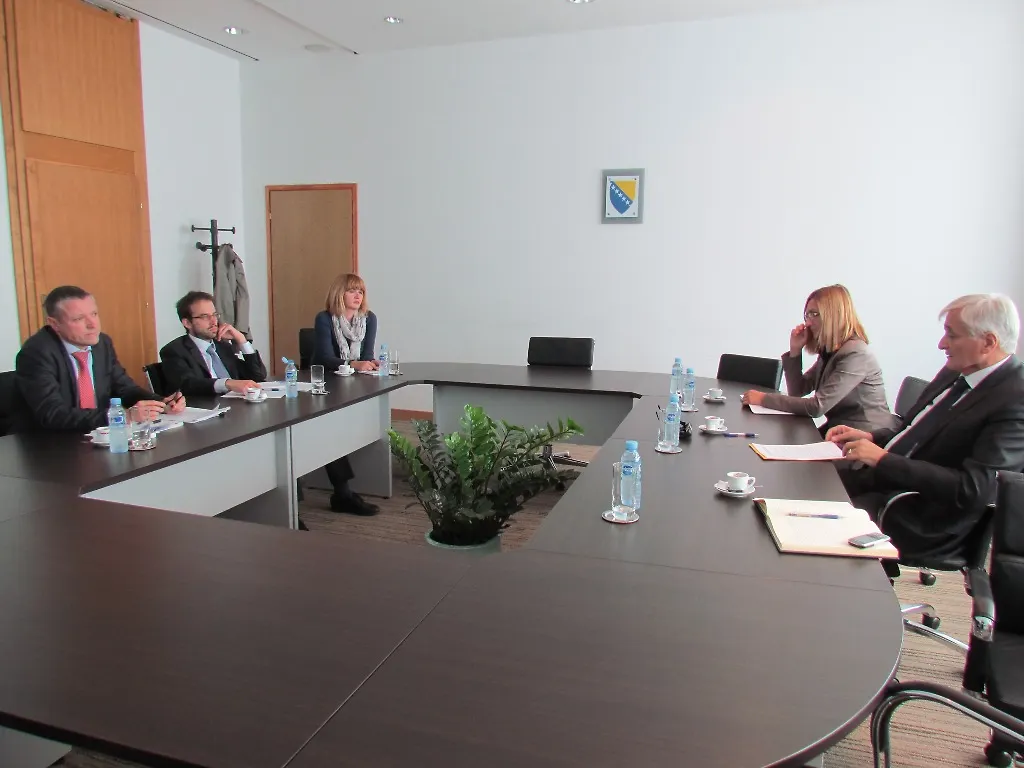Minister Špirić Receives Representatives of EU Delegation in BIH