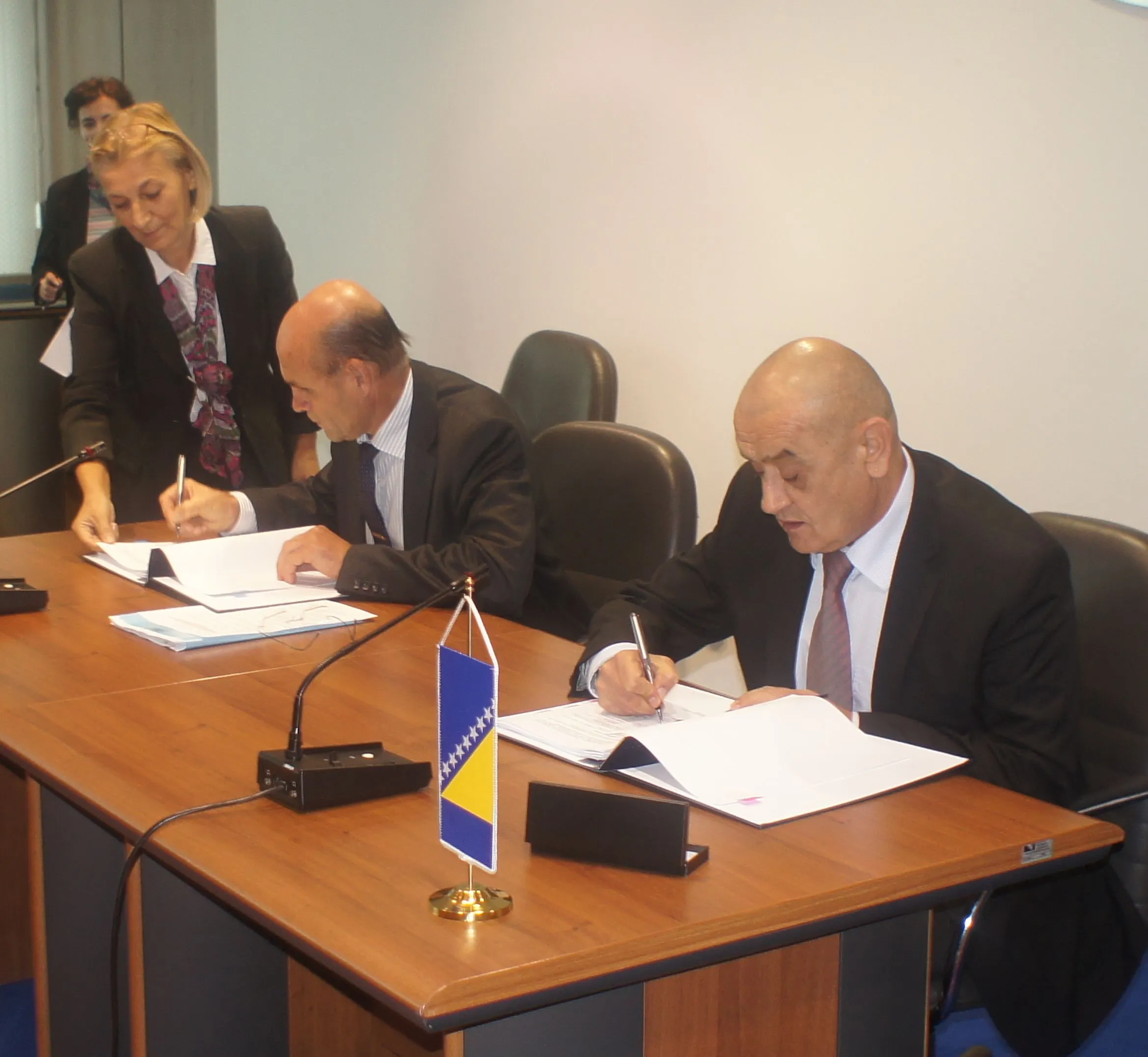 Chairman Bevanda and Ambassador Hedberg Sign Agreement Worth KM 6.2 million