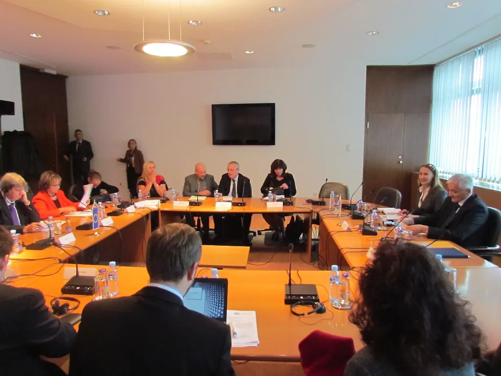 Министар Шпирић разговарао са
делегацијом Европског парламента
