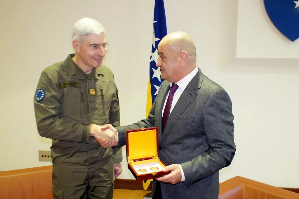 Bevanda: Successful Cooperation of BIH Institutions and EUOFOR Exemplifies Readiness F Bosnia and Herzegovina for Euro-Atlantic Integrations