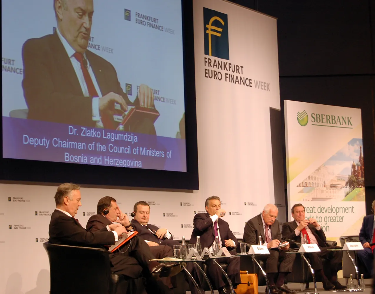 Ministar Lagumdžija učestvovao na „Konferencijskom danu Sberbanke“ u Frankfurtu 