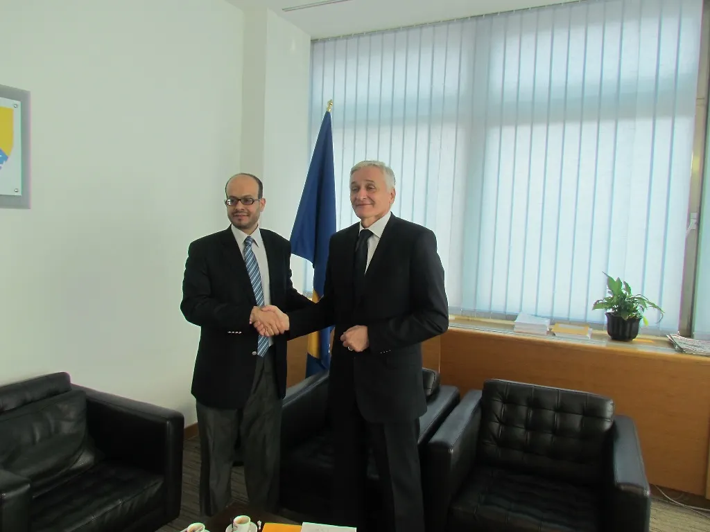 Minister Špirić Receives Ambassador of Saudi Arabia