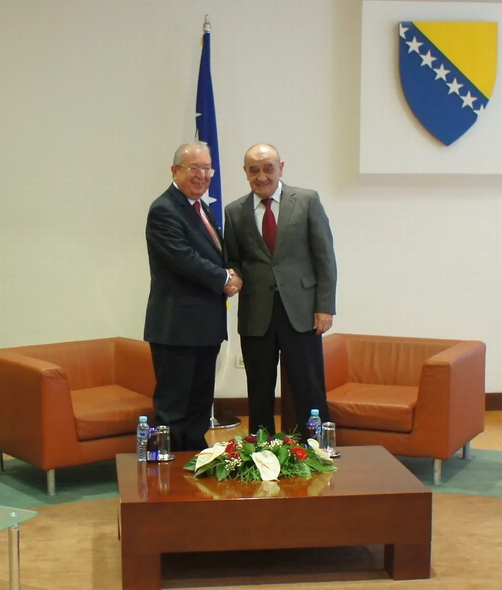 Chairman Bevanda Receives Delegation of Marmara Group Foundation