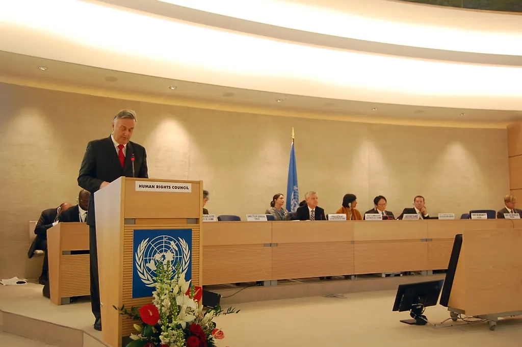 Zamjenik predsjedavajućeg i ministar vanjskih poslova BiH Zlatko Lagumdžija obratio se Vijeću za ljudska prava UN (Human Right Council) u Ženevi