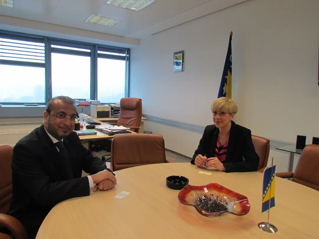 Zamjenica ministra dr. Edita Đapo razgovarala sa ambasadorom Kuvajta u BiH
