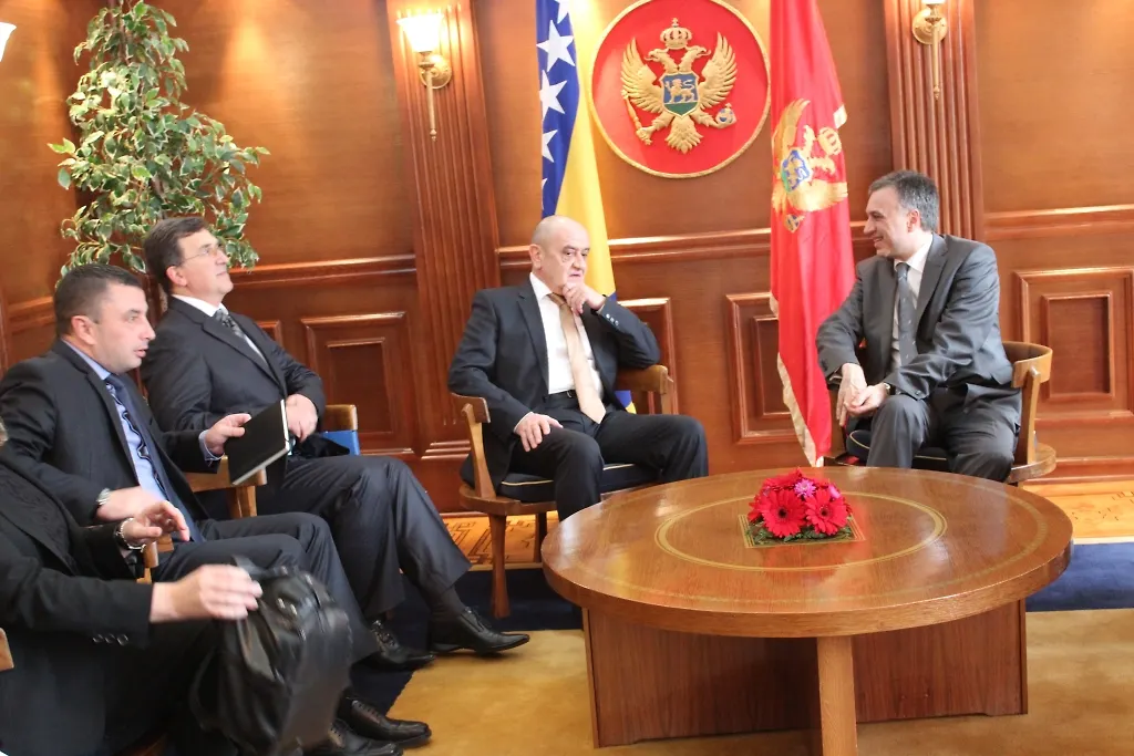 Susret  Bevande s Vujanovićem i Krivokapićem