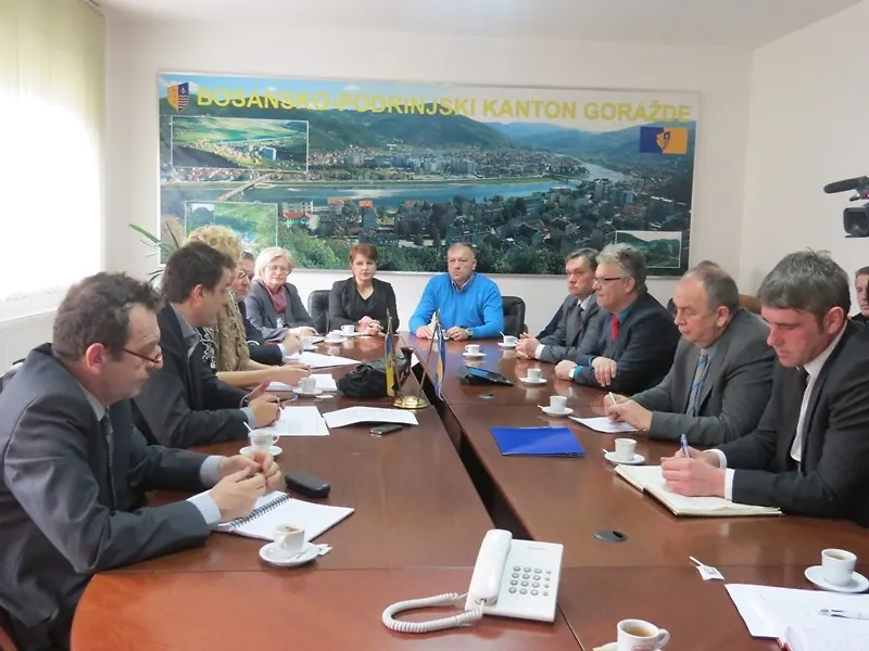 Министар Дамир Хаџић у Горажду: Спремни смо помоћи овом кантону

