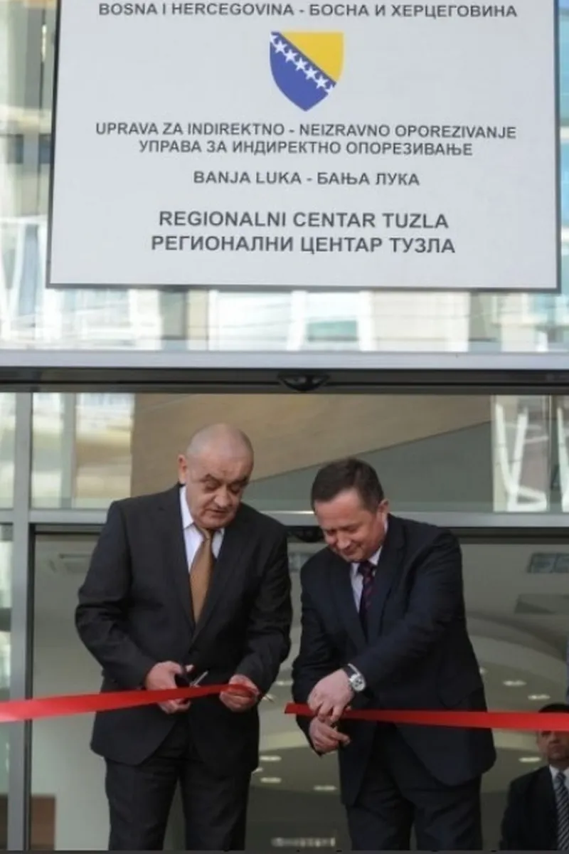 Vjekolsav Bevanda and Miro Džakula Solemnly Open New Building 
of ITA Regional Centre in Tuzla
