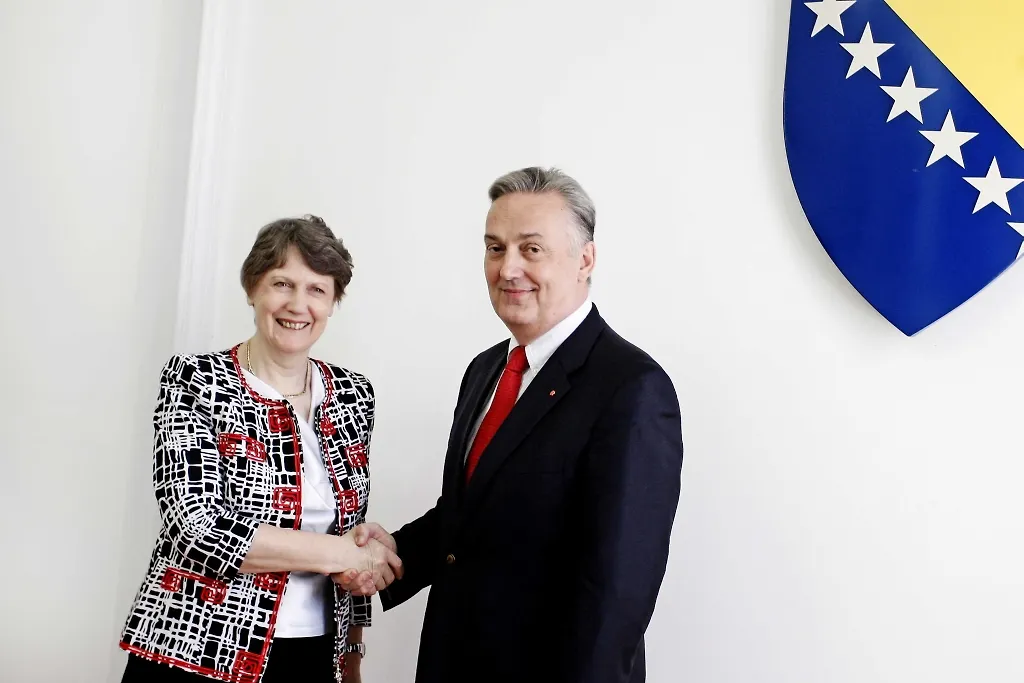 Ministar  Lagumdžija primio podsekretara UN i direktoricu Razvojnog programa
UN Helen Clark
