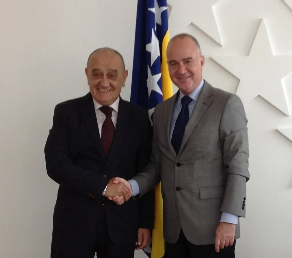 Chairman Bevanda Receives In Farewell Visit Ambassador Staničić