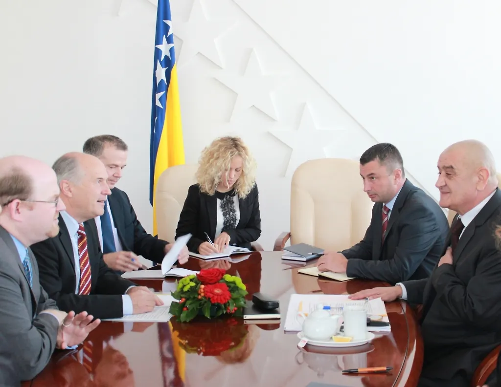 Chairman Bevanda Talks with Waser and Inzko
