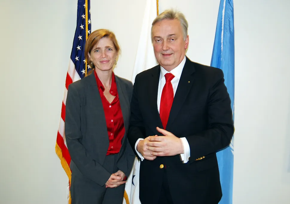 Министар Лагумџија у Њујорку разговарао са сталним представницима САД, Русије и Азербејџана при УН и генералним секретаром ОИЦ-а