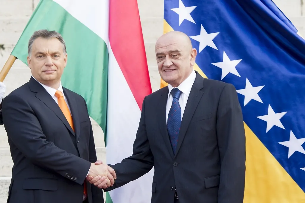 Chairman of Council of Ministers of BIH Vjekoslav Bevanda
in Official Visit to Hungary
