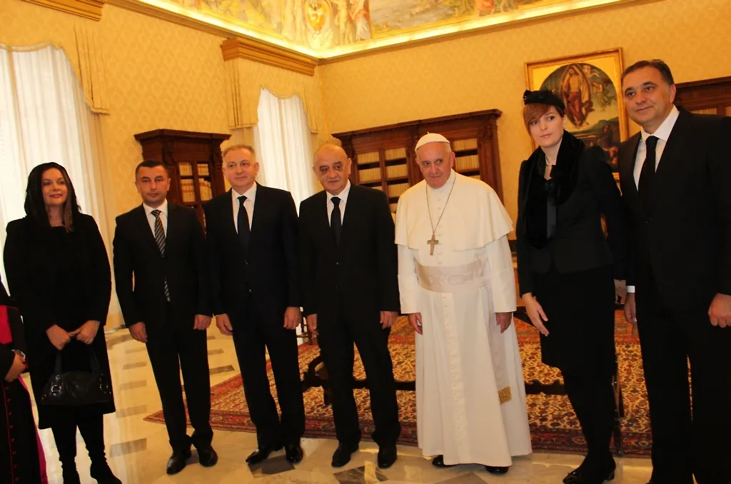 Chairman Bevanda Meets Pope Francesco in Vatican