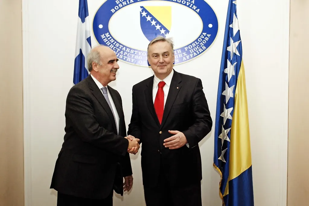 Sastanak dr. Lagumdžija  - Meimarakis: Dobri i prijateljski odnosi Bosne i Hercegovine i Republike Grčke