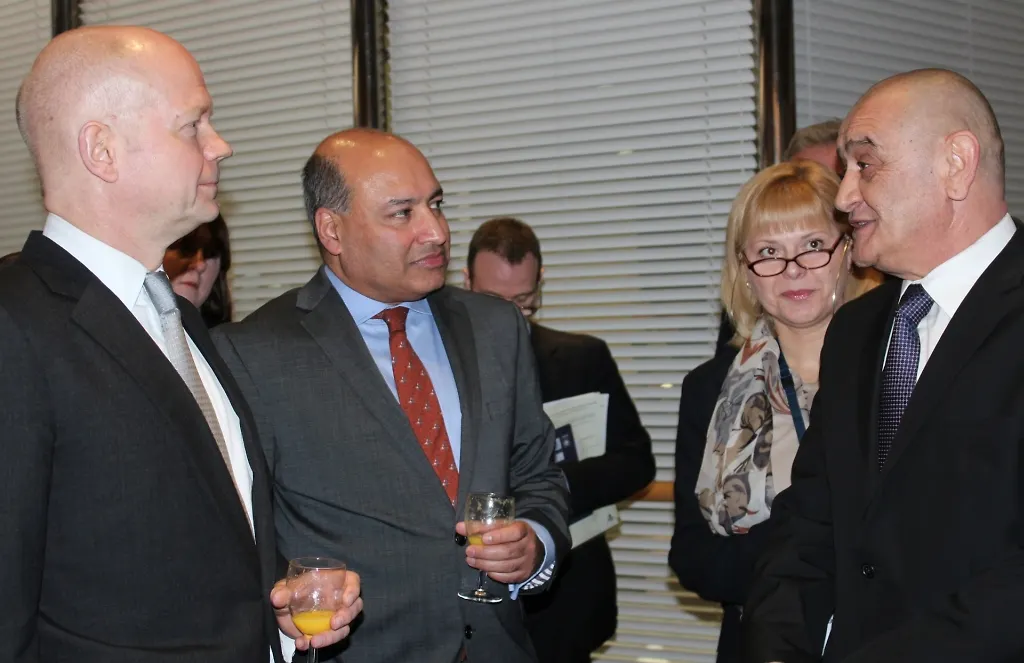 Chairman Bevanda  talks With British Foreign Minister in London