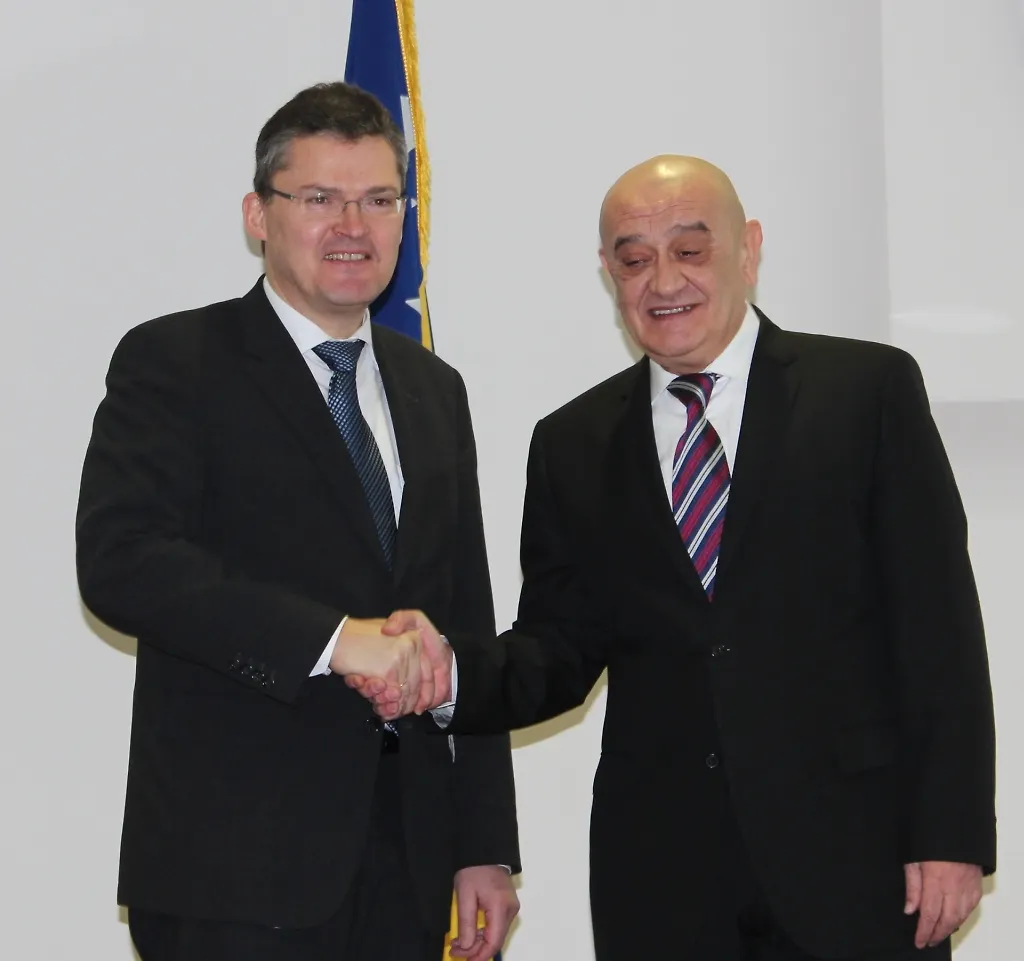 Predsjedavajući Bevanda s poslanikom njemačkog Bundestaga Kiesewetterom