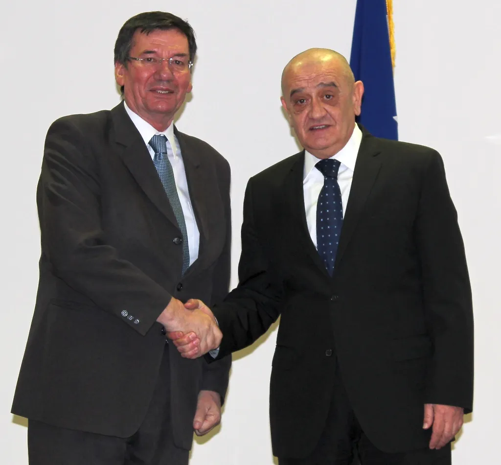 Chairman Bevanda Talks with Ambassador Vukičević