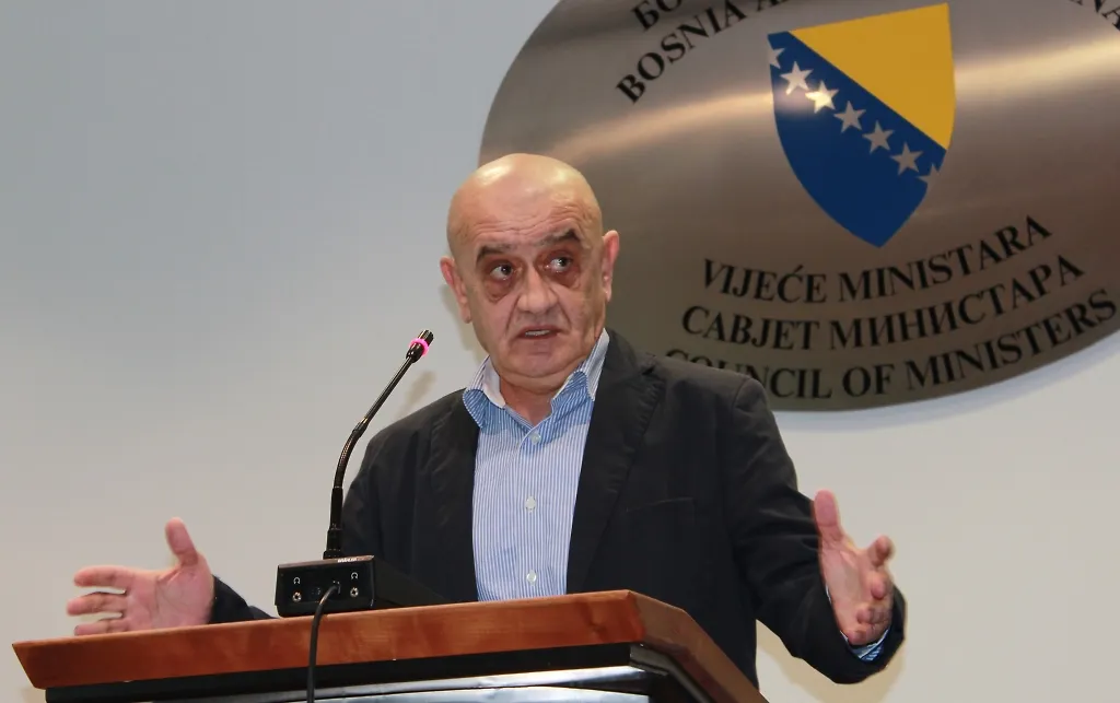 Konferencija za medije predsjedavajućeg Vijeća ministara BiH Vjekoslava Bevande (AUDIO)