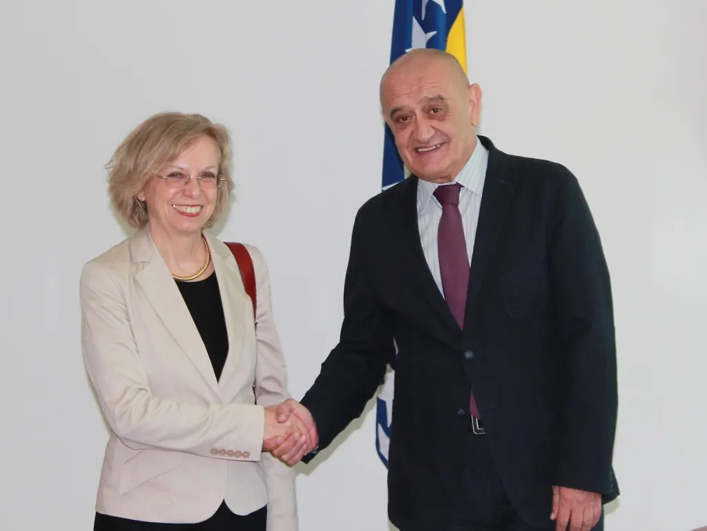 Ambassador Knotz in Farewell Visit to Chairman Bevanda