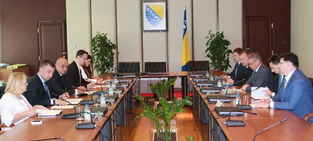 Chairman Bevanda with Gazprom Delegation