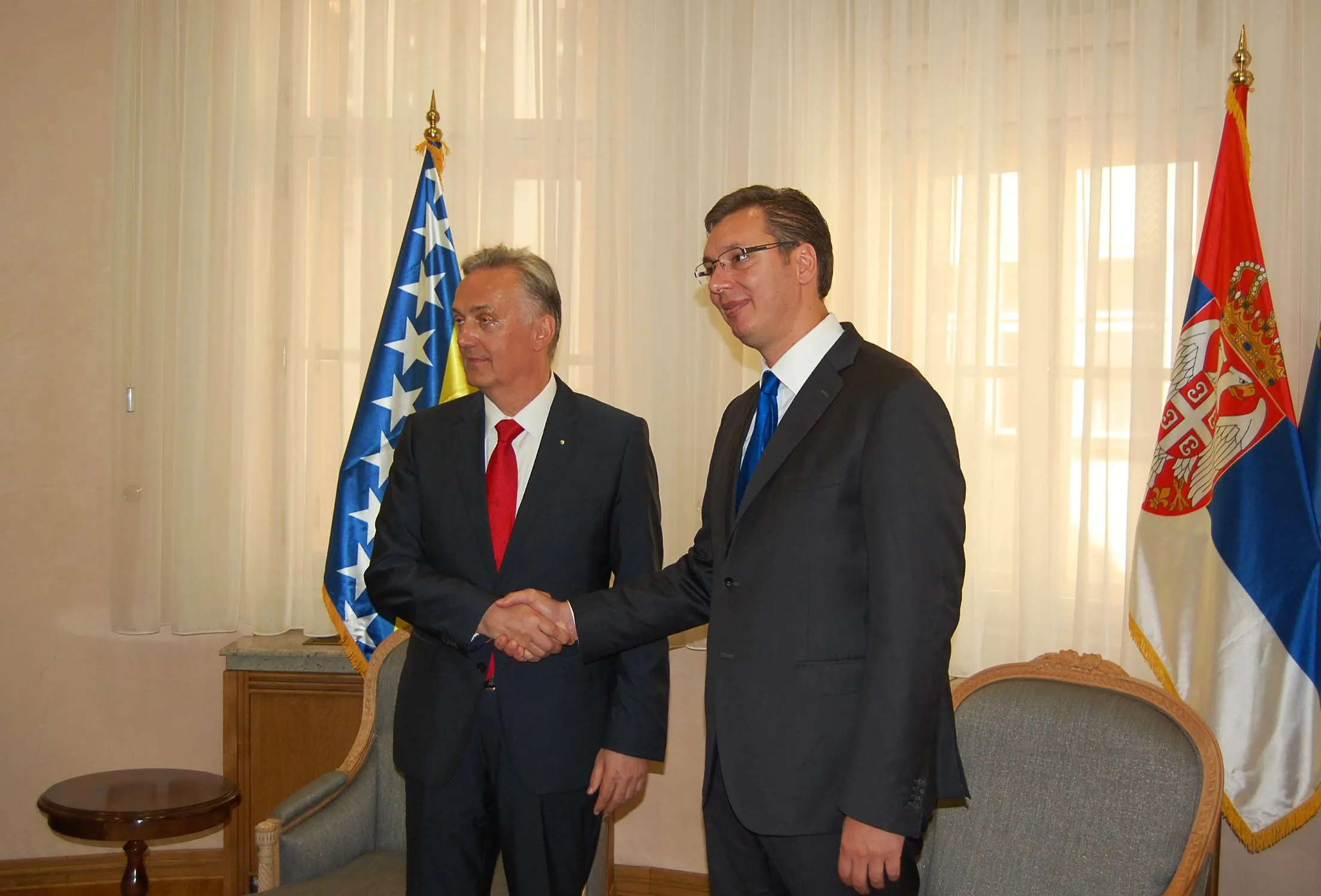 Lagumdžija  - Vučić, Dačić, Ljaljić: Zajedničkim projektima jačati saradnju BiH i Srbije, kao i regiona u cjelini