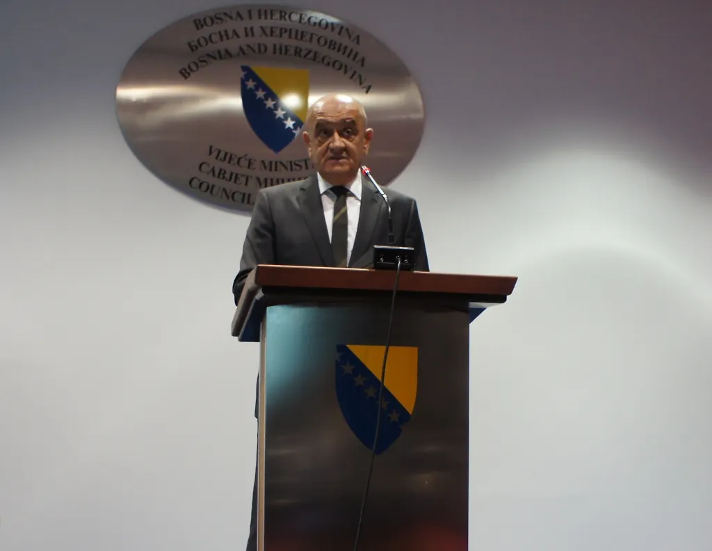 Konferencija za novinare predsjedatelja Bevande (AUDIO)