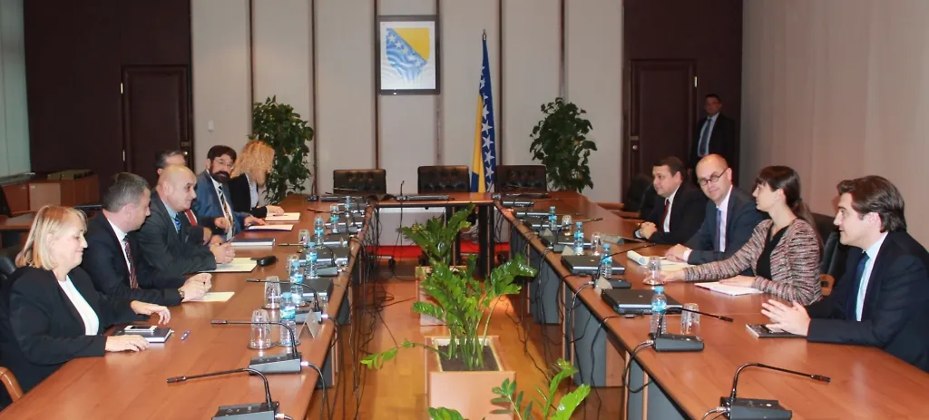 Chairman Bevanda with IMF Delegation