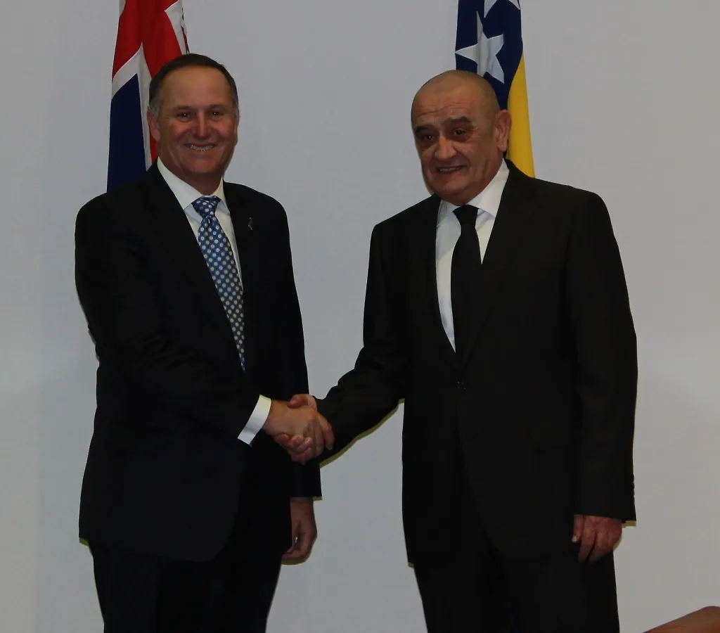 Chairman Bevanda Talks with Prime Minister Key