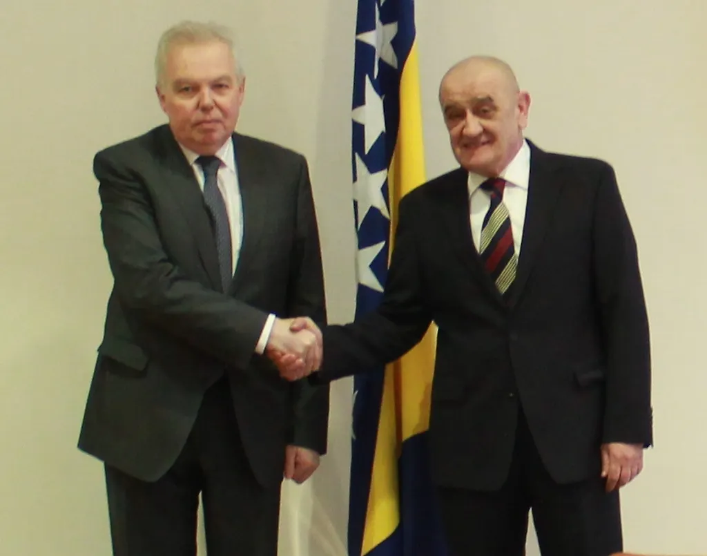 Chairman Bevanda Talks with Ambassador Ivantsov