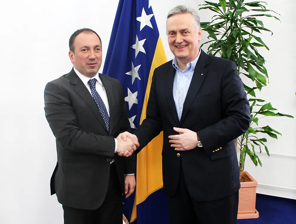Igor Crnadak assumed his duties as Minister of Foreign Affairs of Bosnia and Herzegovina 