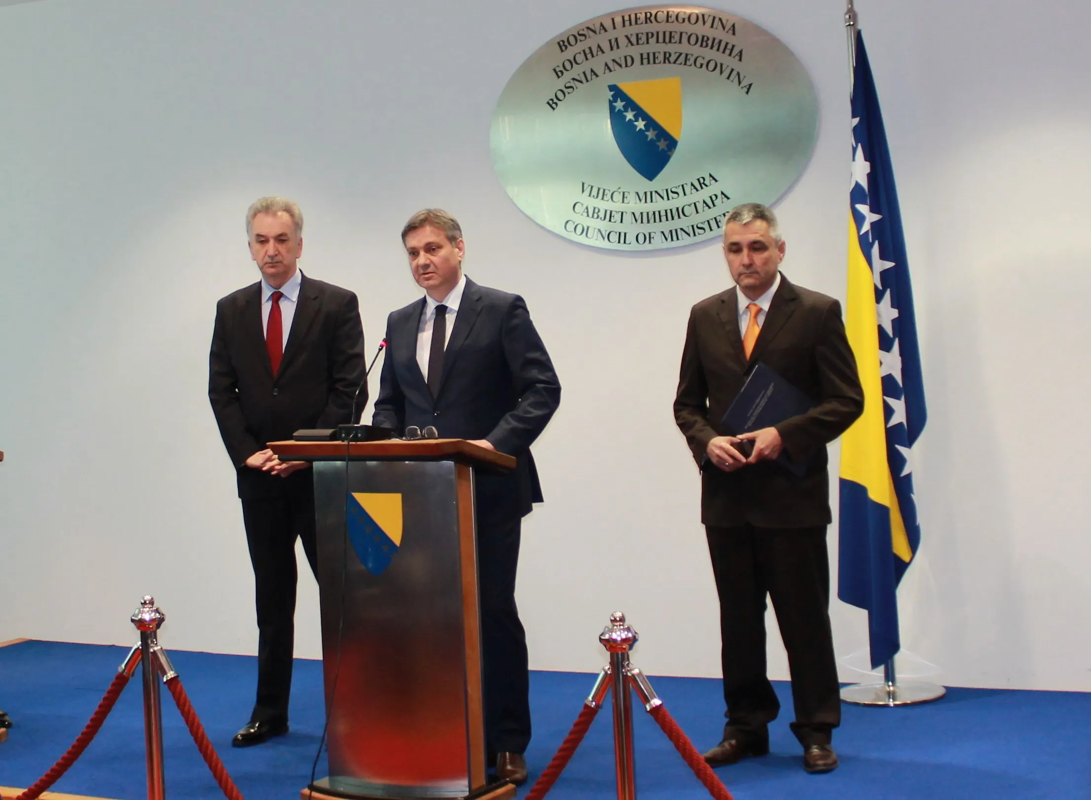 Konferencija za novinare predsjedatelja Zvizdića (AUDIO)