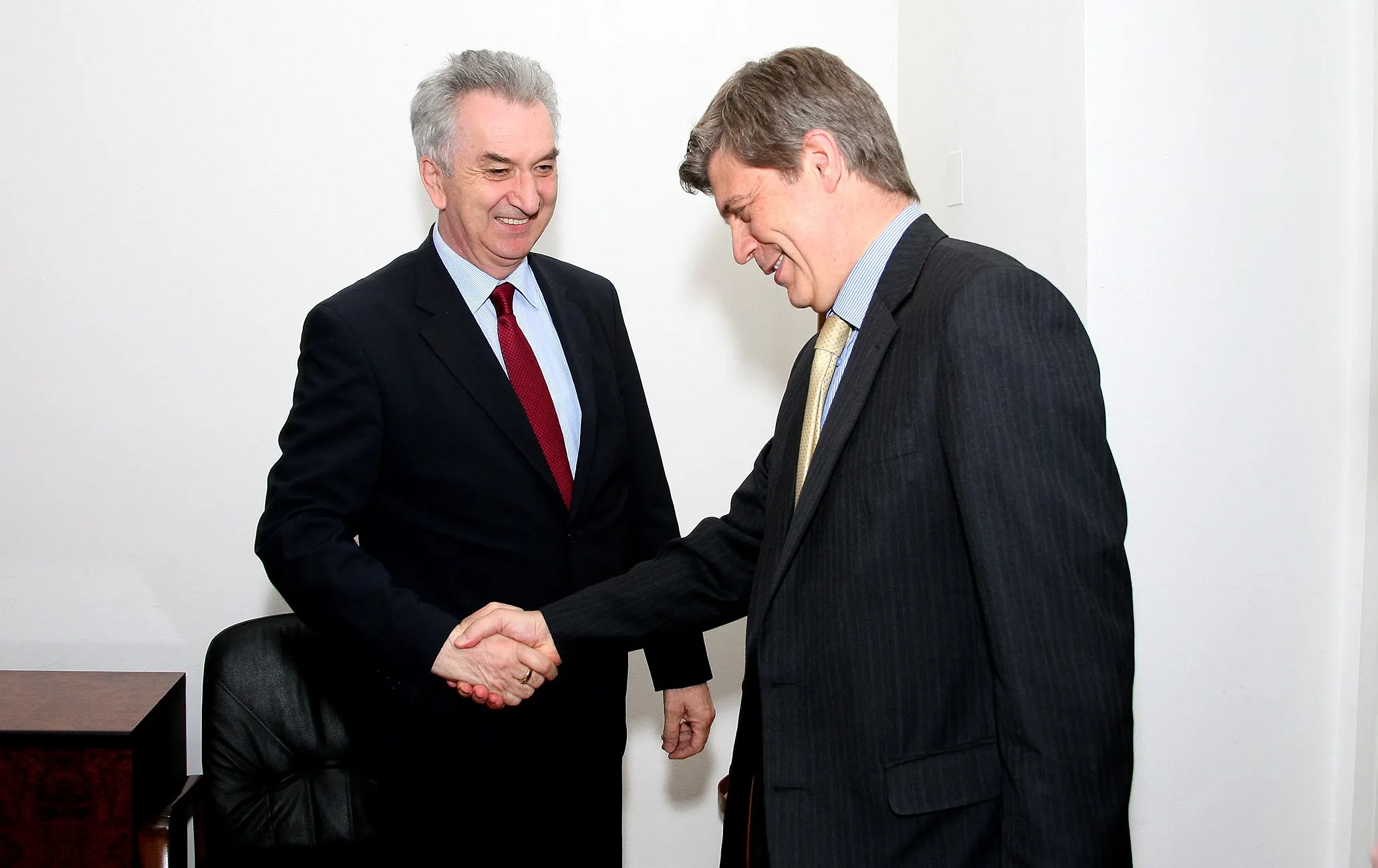 Minister of Foreign Trade and Economic Relations of BiH, Mirko Šarović held a meeting with Head of the EU Delegation to BiH and Special Representative, Ambassador Lars-Gunnar Wigemark