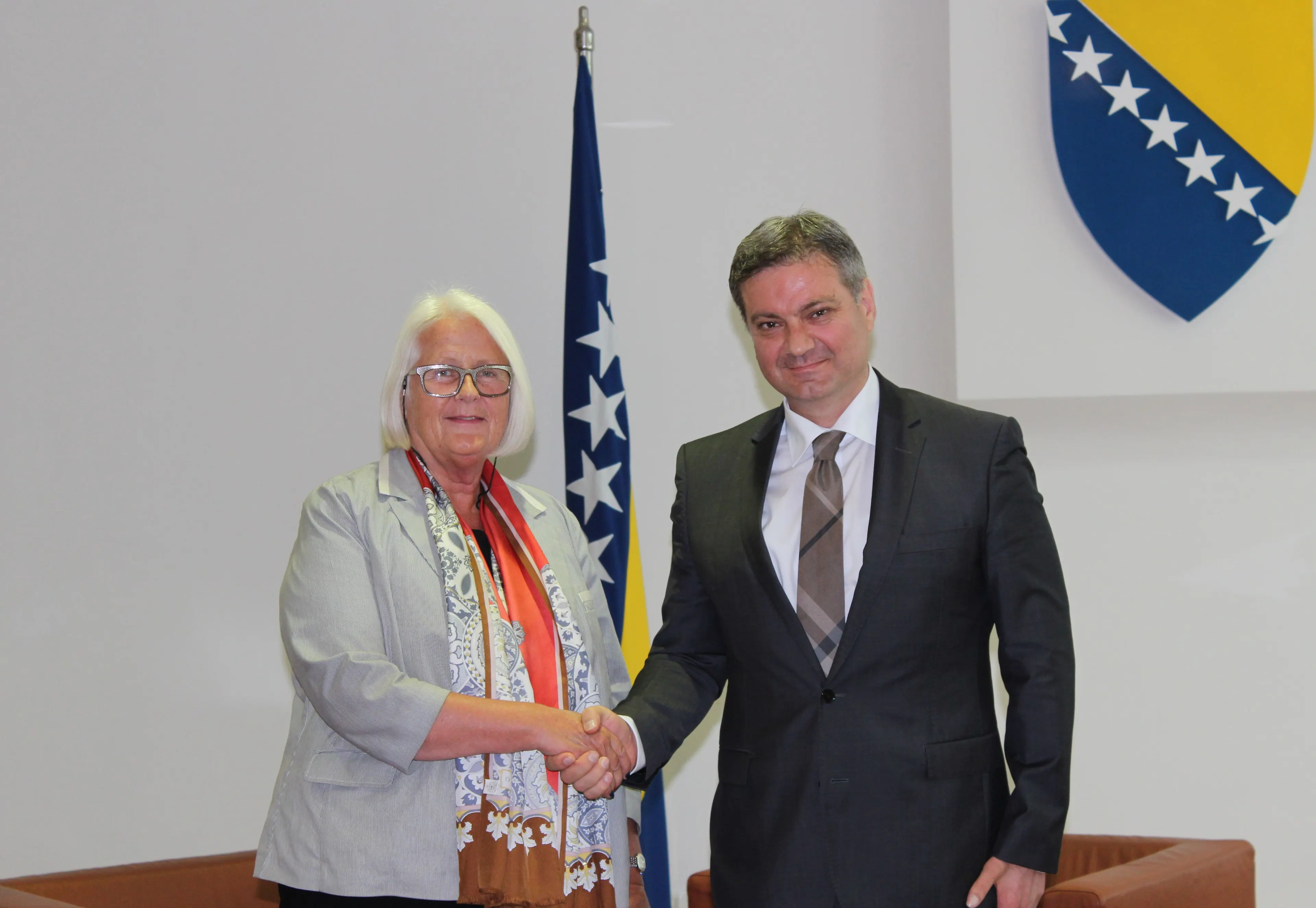 Predsjedatelj Zvizdić s veleposlanicima Norveške i Nizozemske
