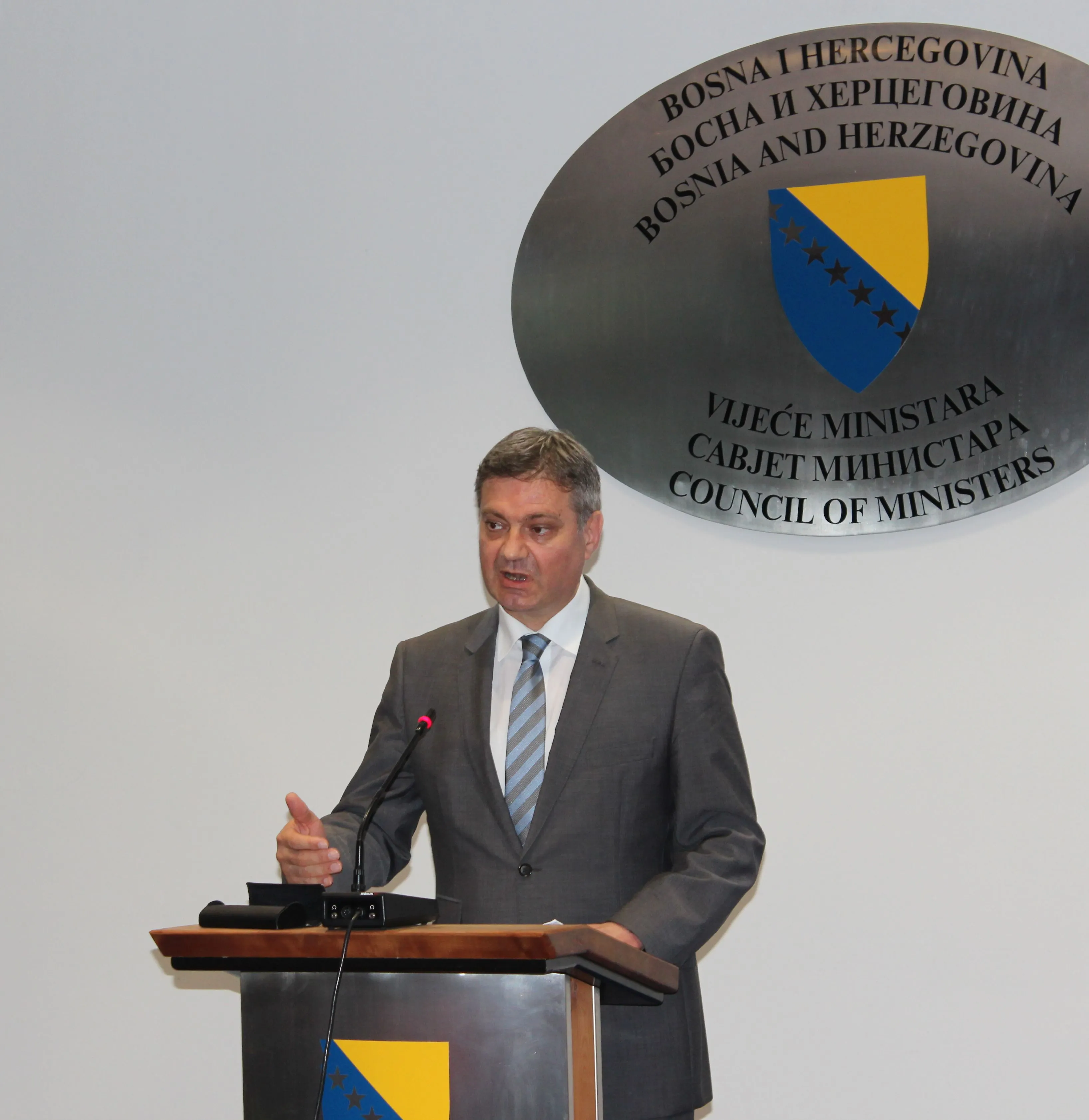 Konferencijа za medije nakon 10. sjednice Vijeća ministara BiH (AUDIO)