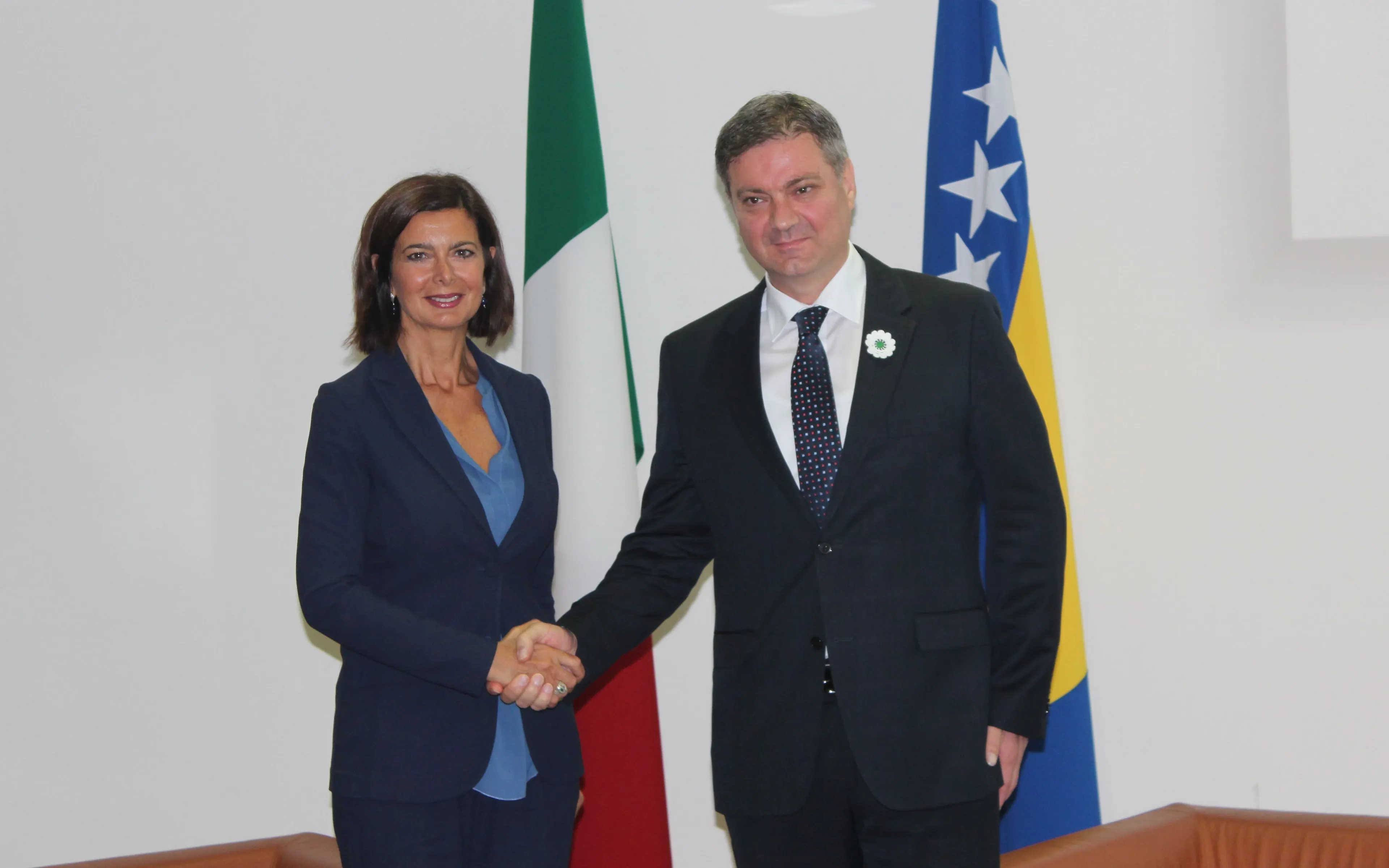Zvizdić – Boldrini: To Strengthen Institutional Relations of BIH and Italy