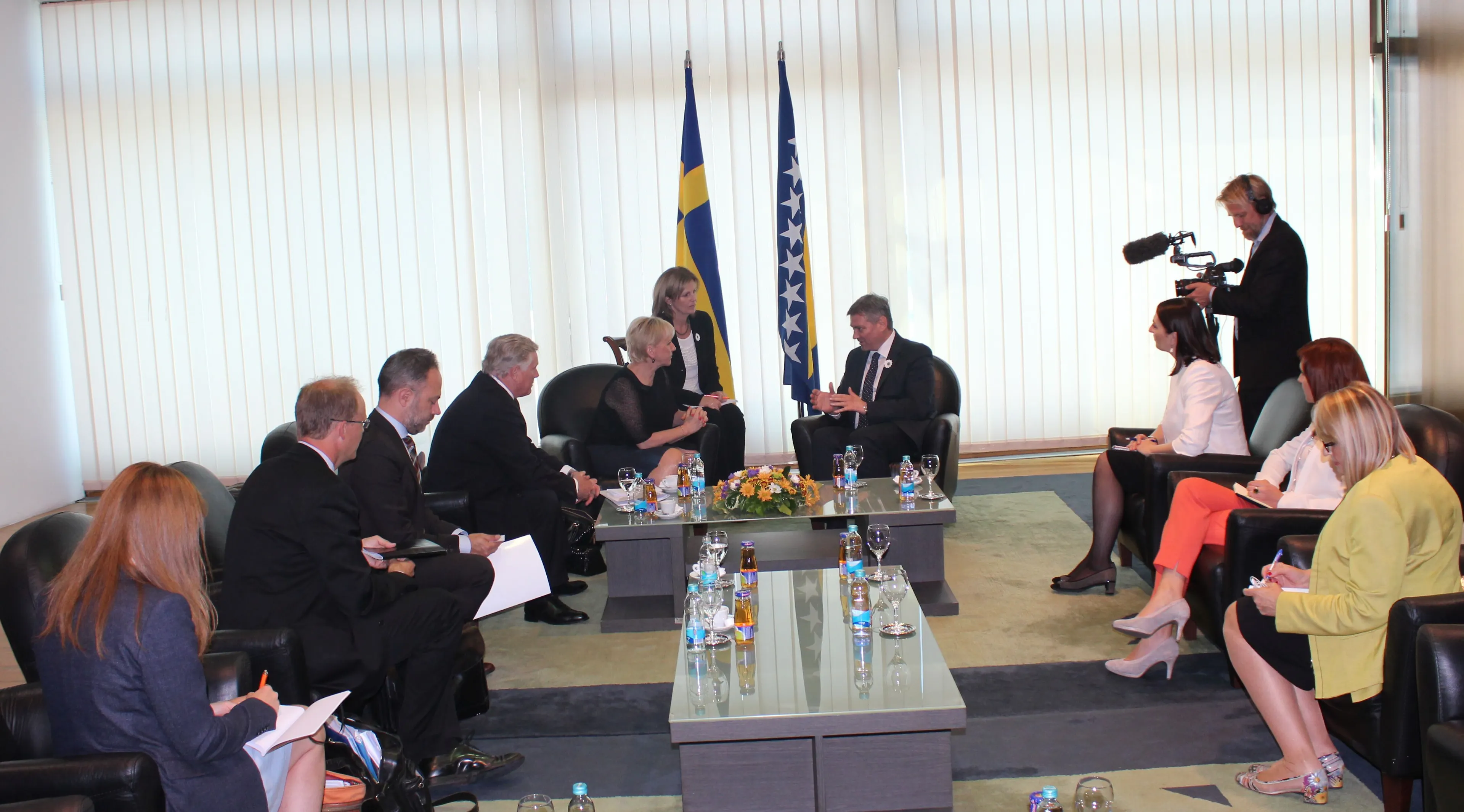 Chairman Zvizdić Receives Minister Wallstrom