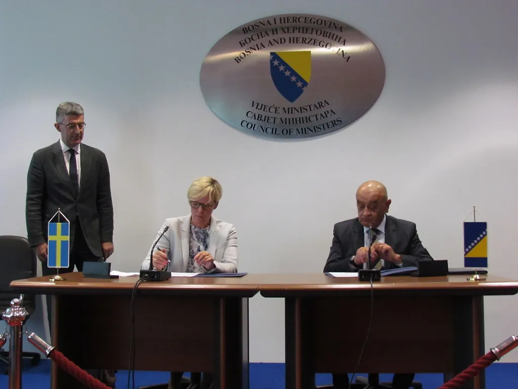 Споразумом између БиХ и Шведске 
доступно око 15 милиона евра годишње
