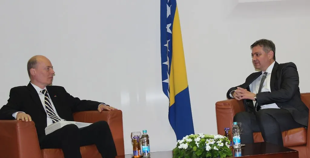 Predsjedatelj Zvizdić razgovarao s predstavnicima KfW-a u Sarajevu