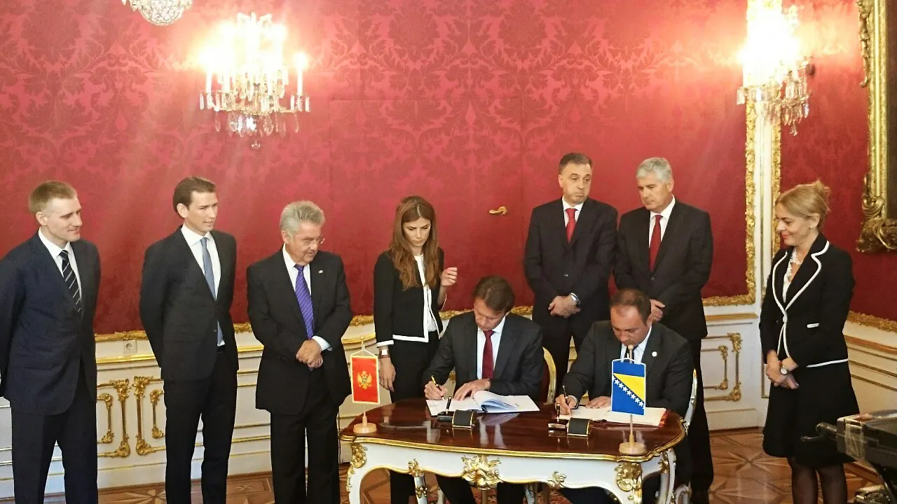 Министар иностраних послова БиХ Игор Црнадак потписао Споразум о граници између Босне и Херцеговине и Црне Горе 